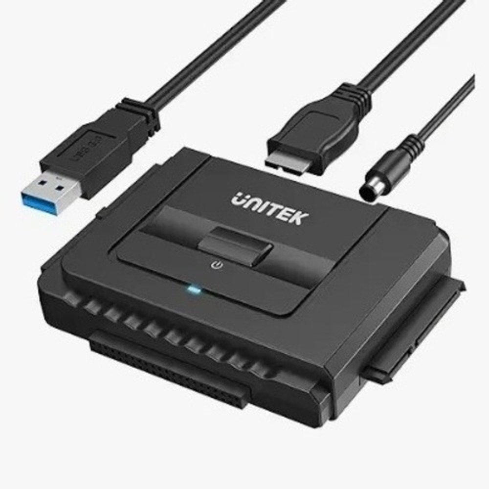 Unitek Y-3322A USB 3.0 to IDE SATA External‎ Hard Drive Adapter Converter O3